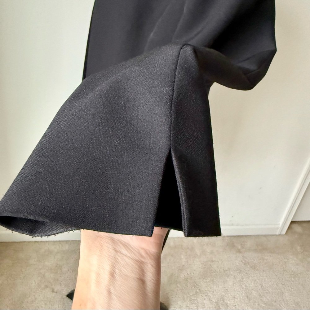 KASPER Elegant Black Open-Front Longline Blazer Jacket—SZ. 10 - Picture 4 of 16